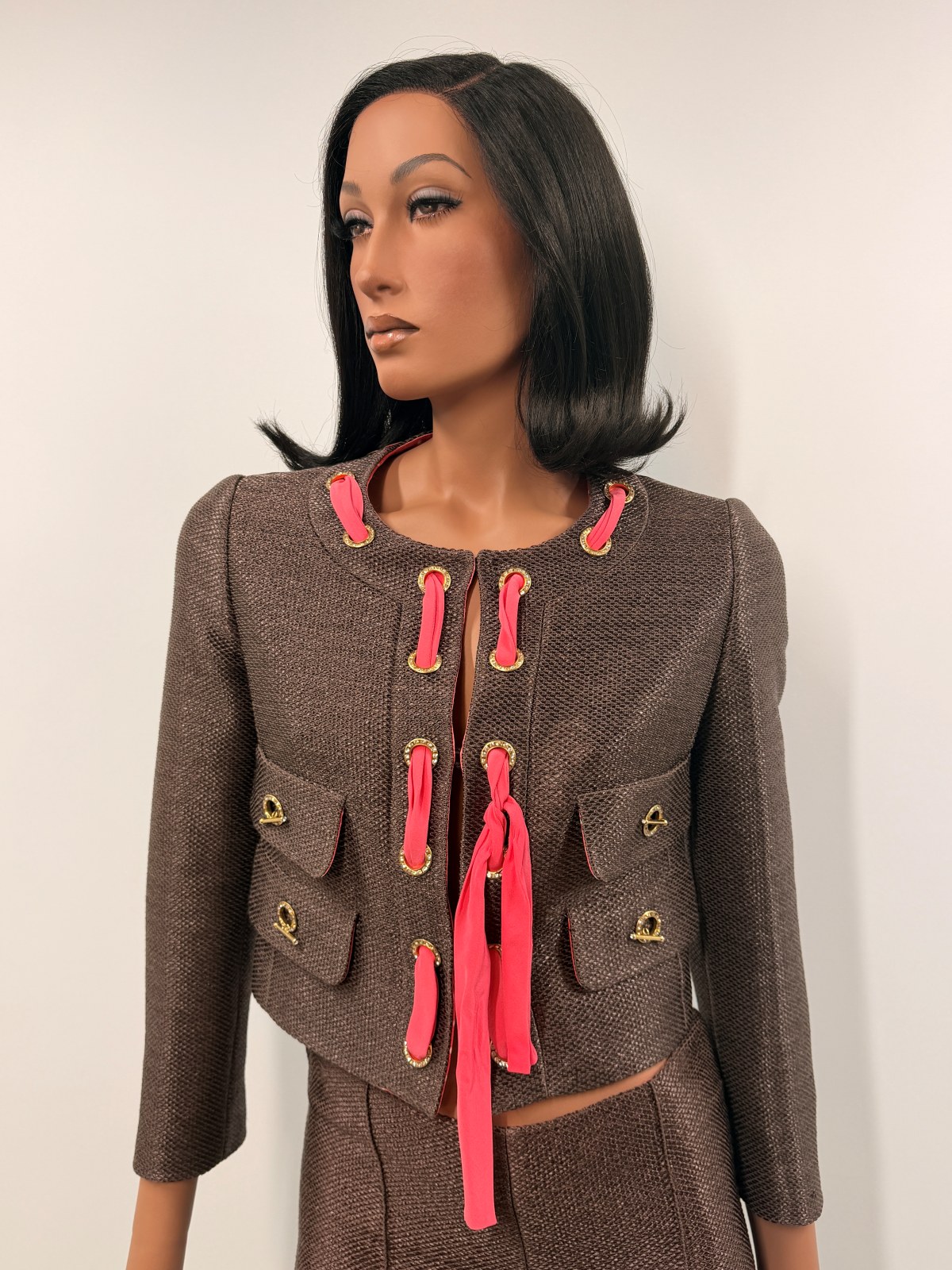 VDP — Brown Rafia Blazer