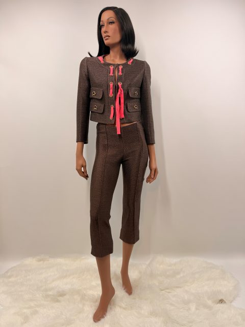 VDP — Rafia Brown Pants