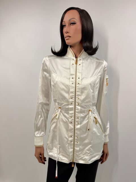 VDP — White Zipper Jacket